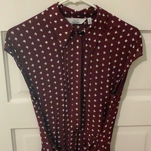 &Other Stories Waist Knot Midi Dress